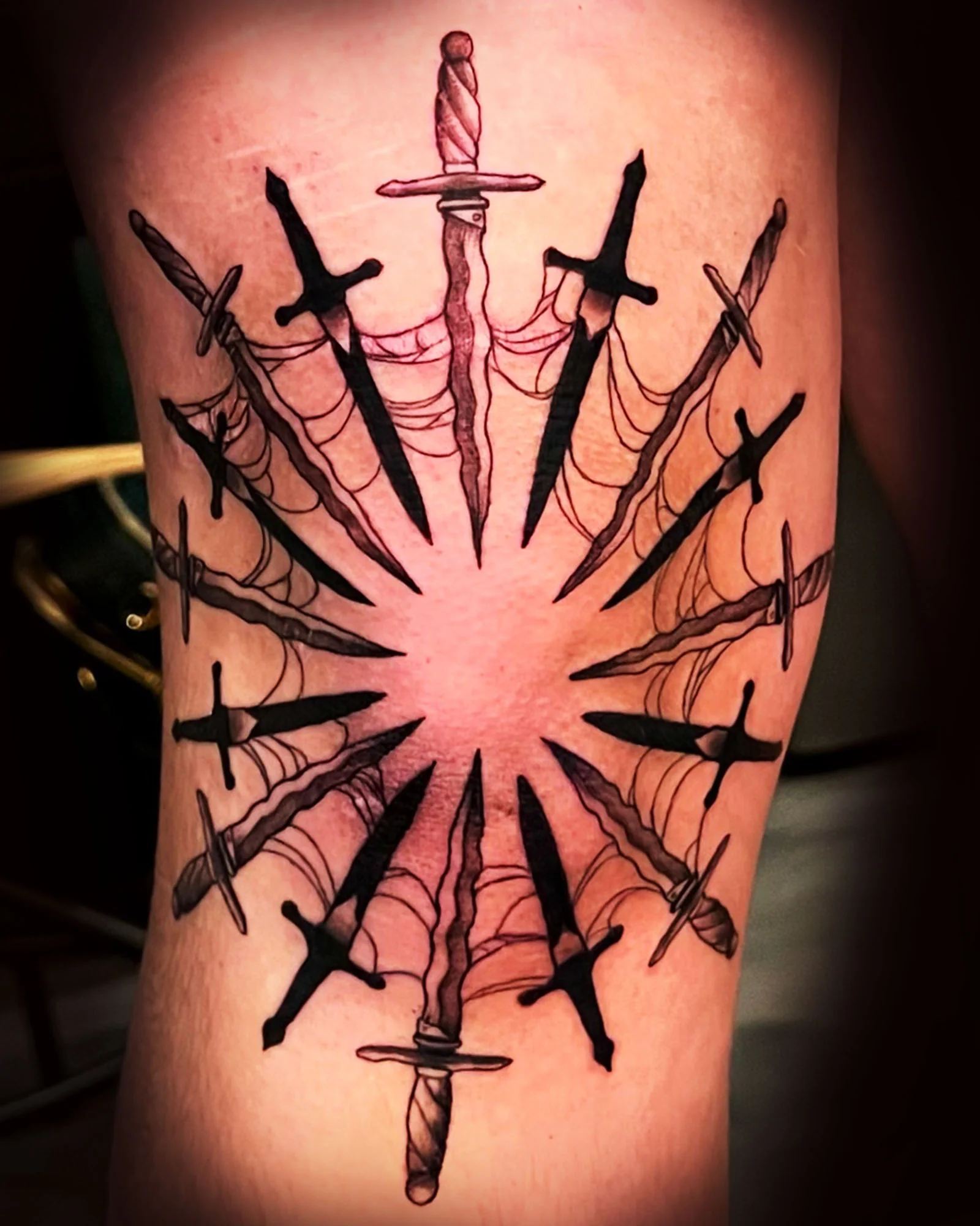 Black and gray tattoo by Jane Chesnut 7