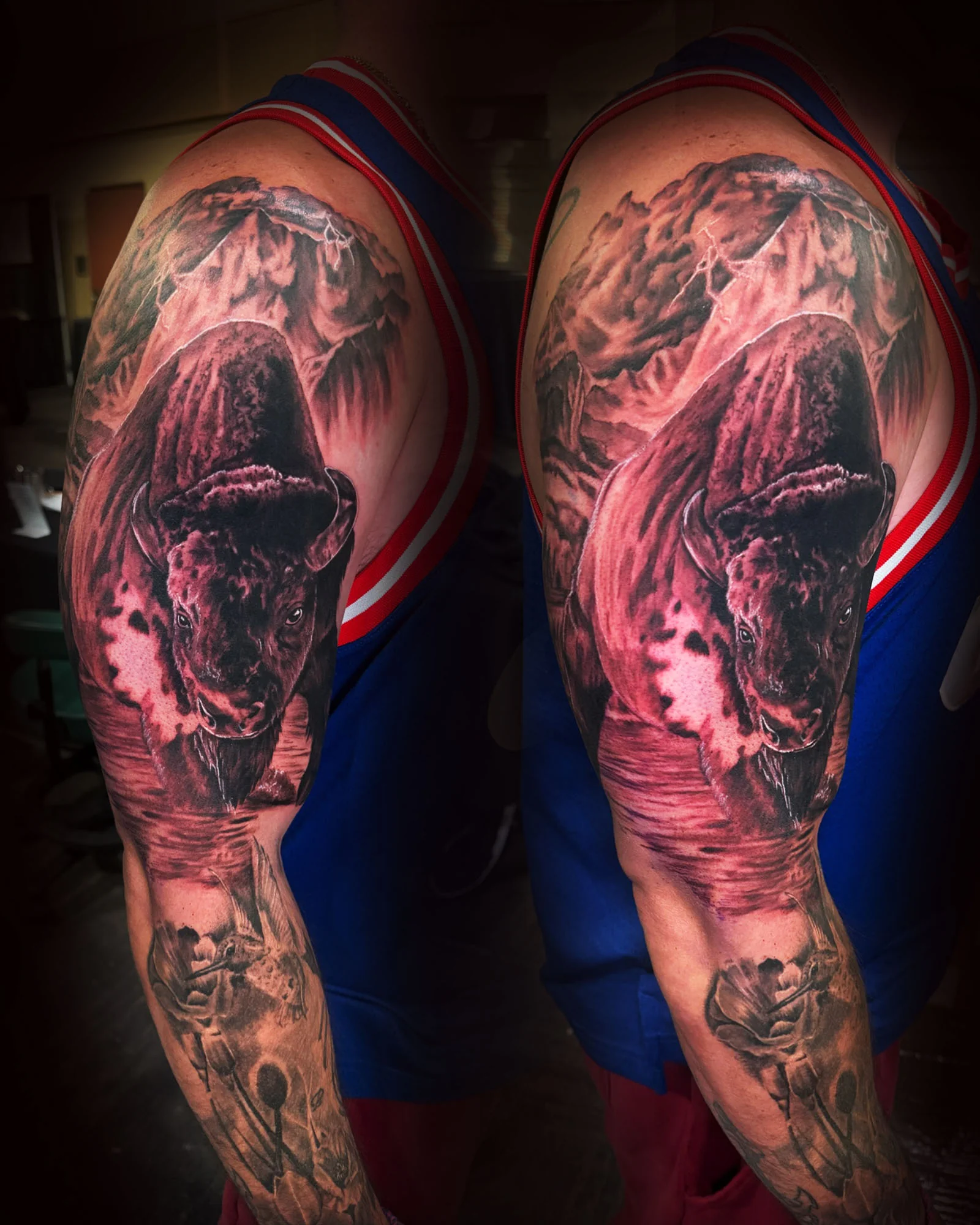 Black and gray tattoo by Jane Chesnut 9