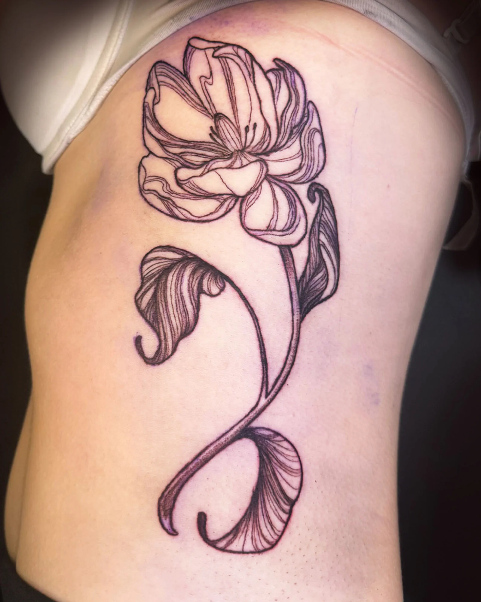 Black and gray tattoo by Jane Chesnut 10