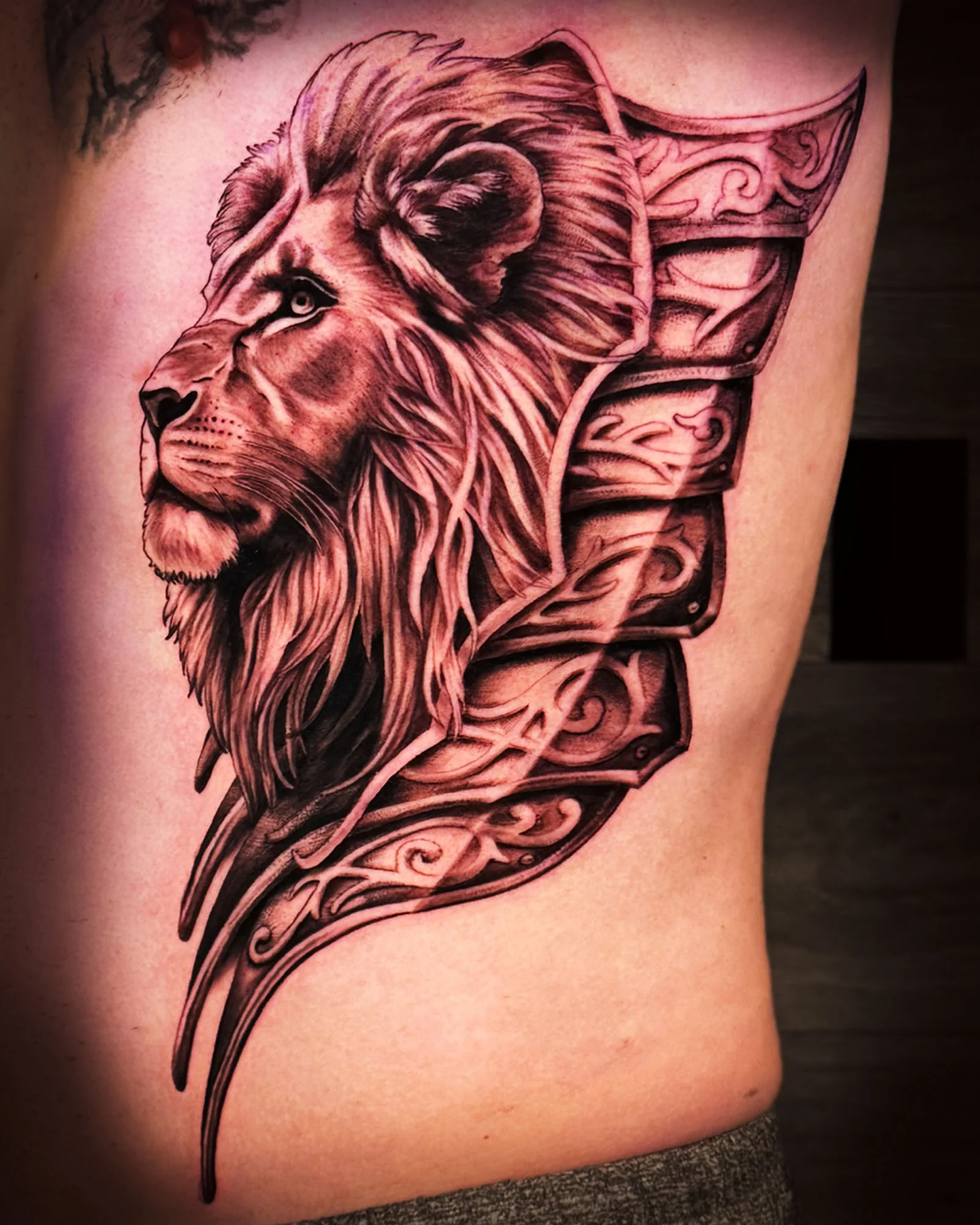 Black and gray tattoo by Jane Chesnut 11