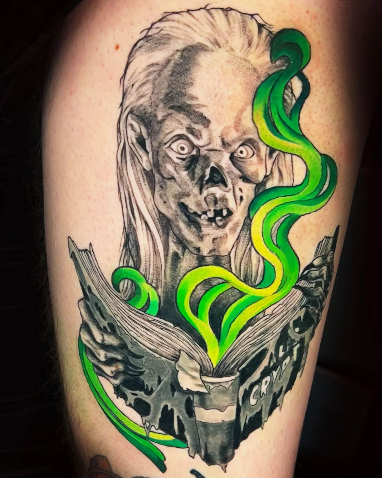 Color tattoo by Jane Chesnut 8