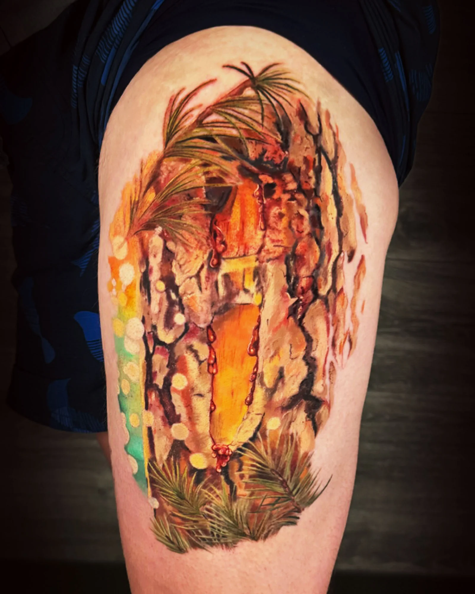 Color tattoo by Jane Chesnut 10