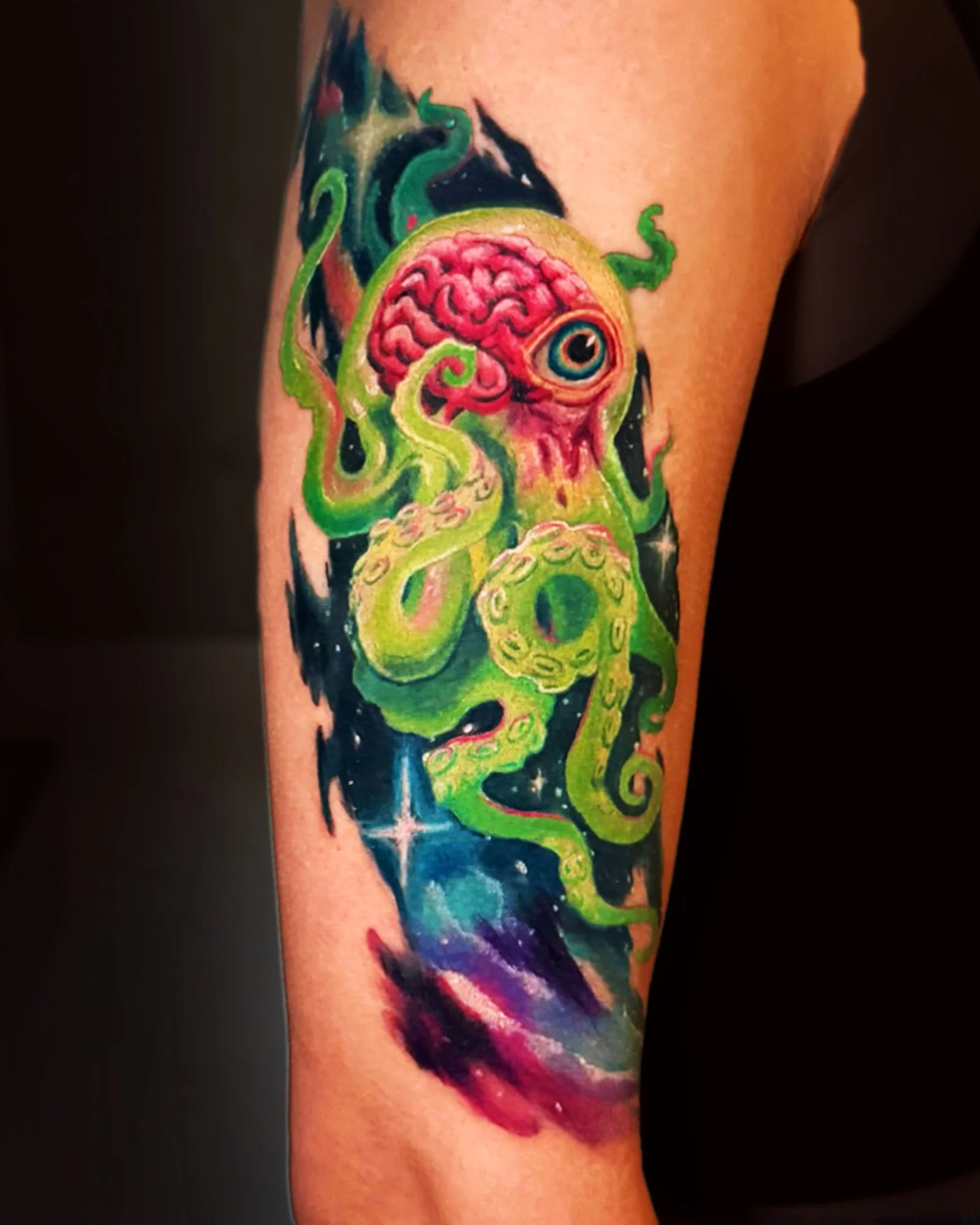 Color tattoo by Jane Chesnut 11