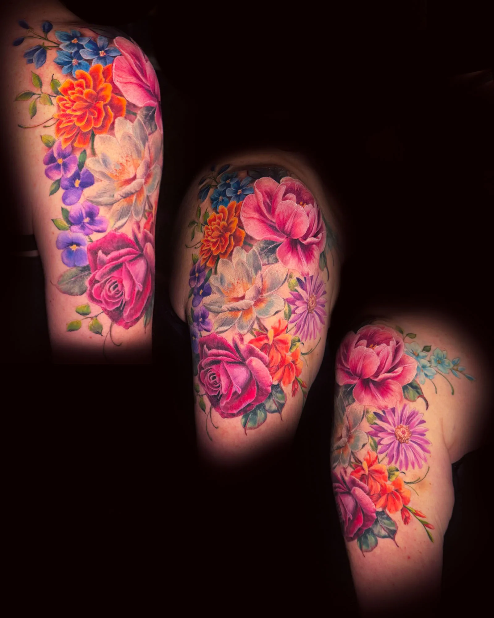 Color tattoo by Jane Chesnut 17