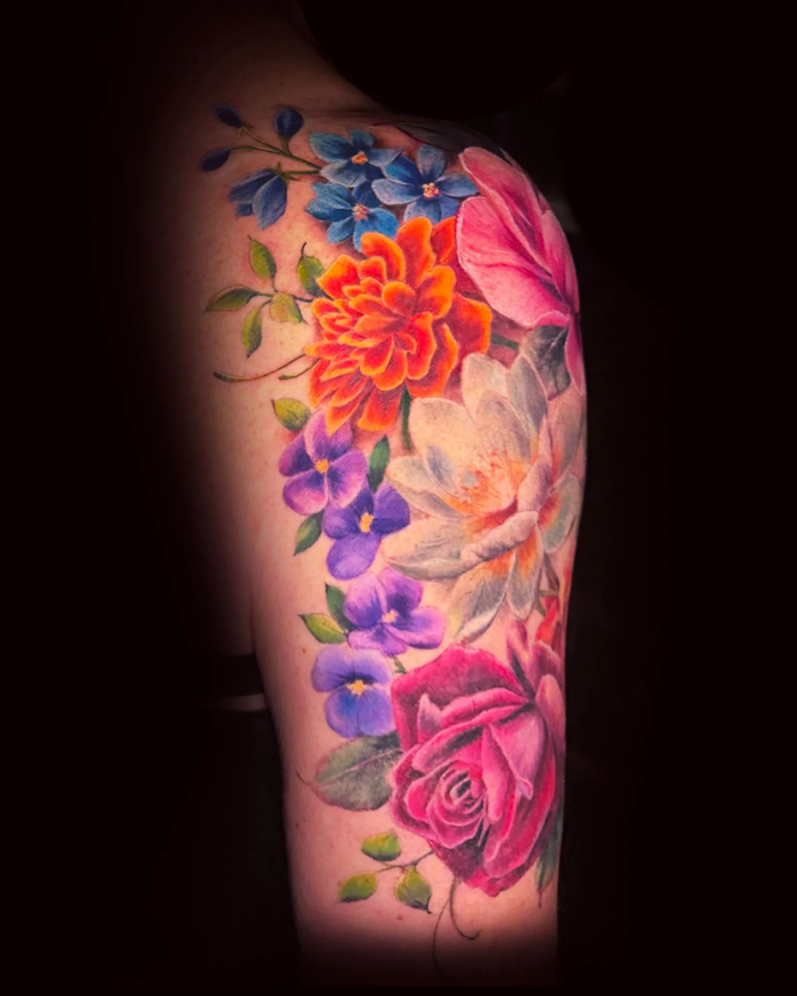 Color tattoo by Jane Chesnut 18