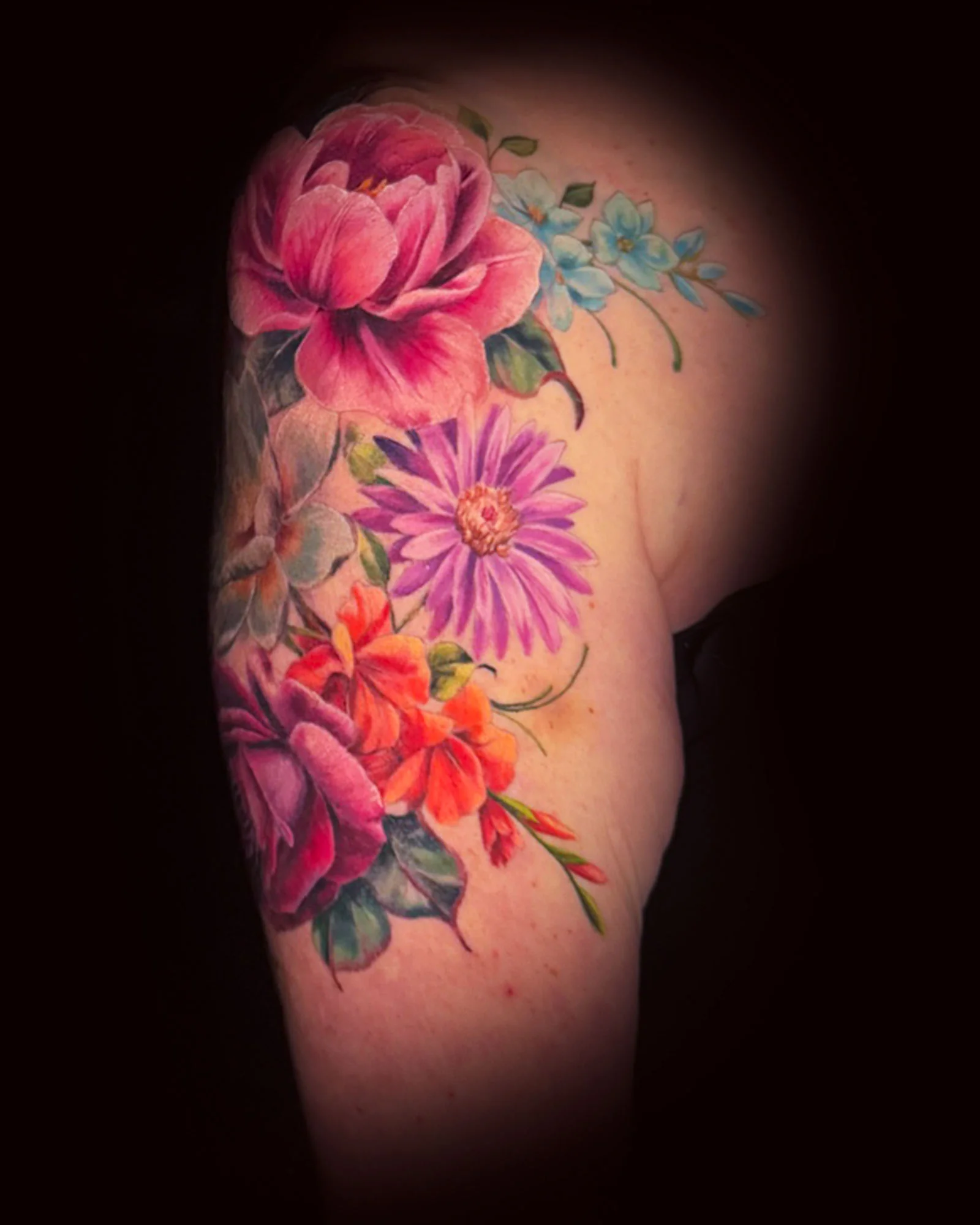 Color tattoo by Jane Chesnut 19