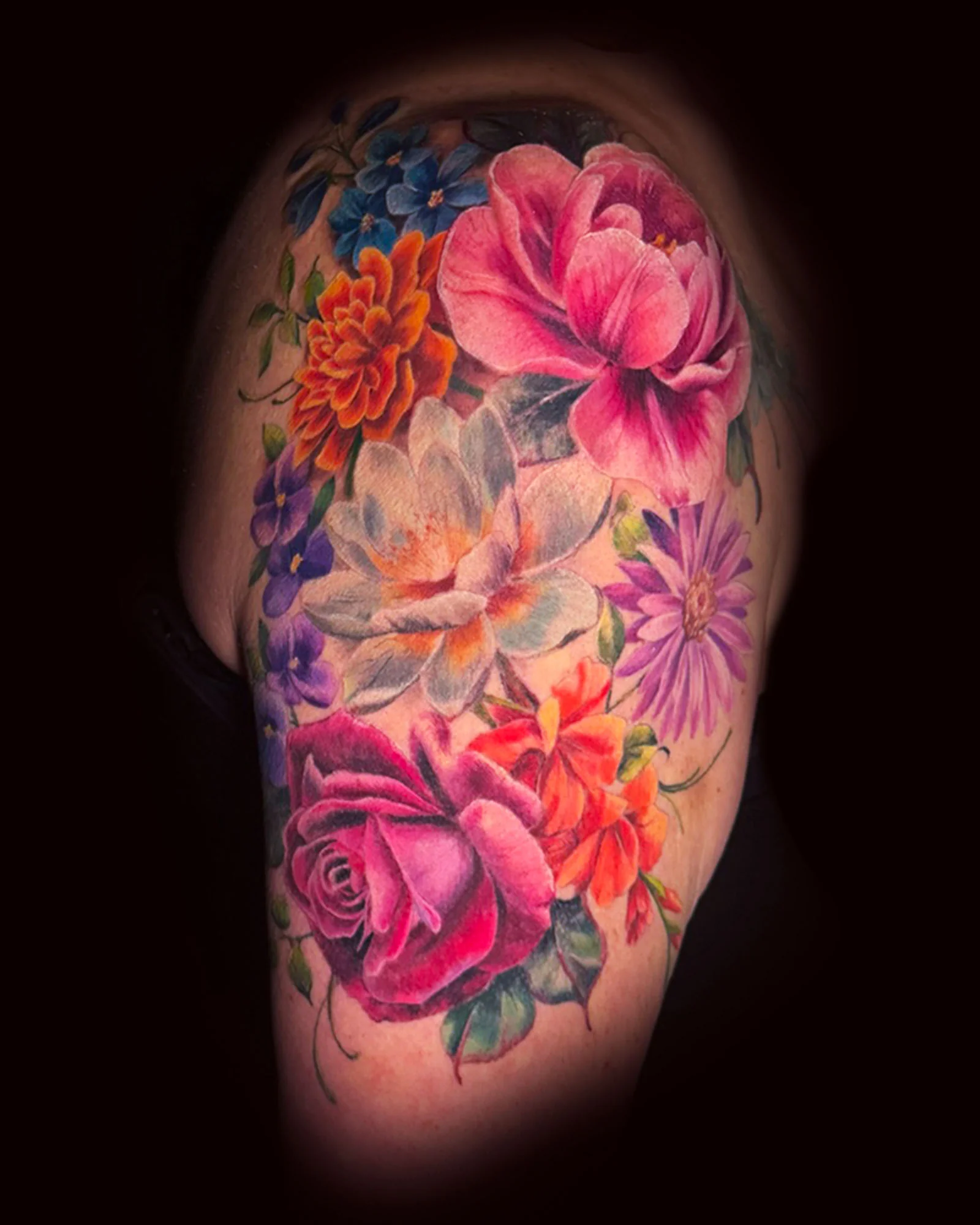 Color tattoo by Jane Chesnut 20