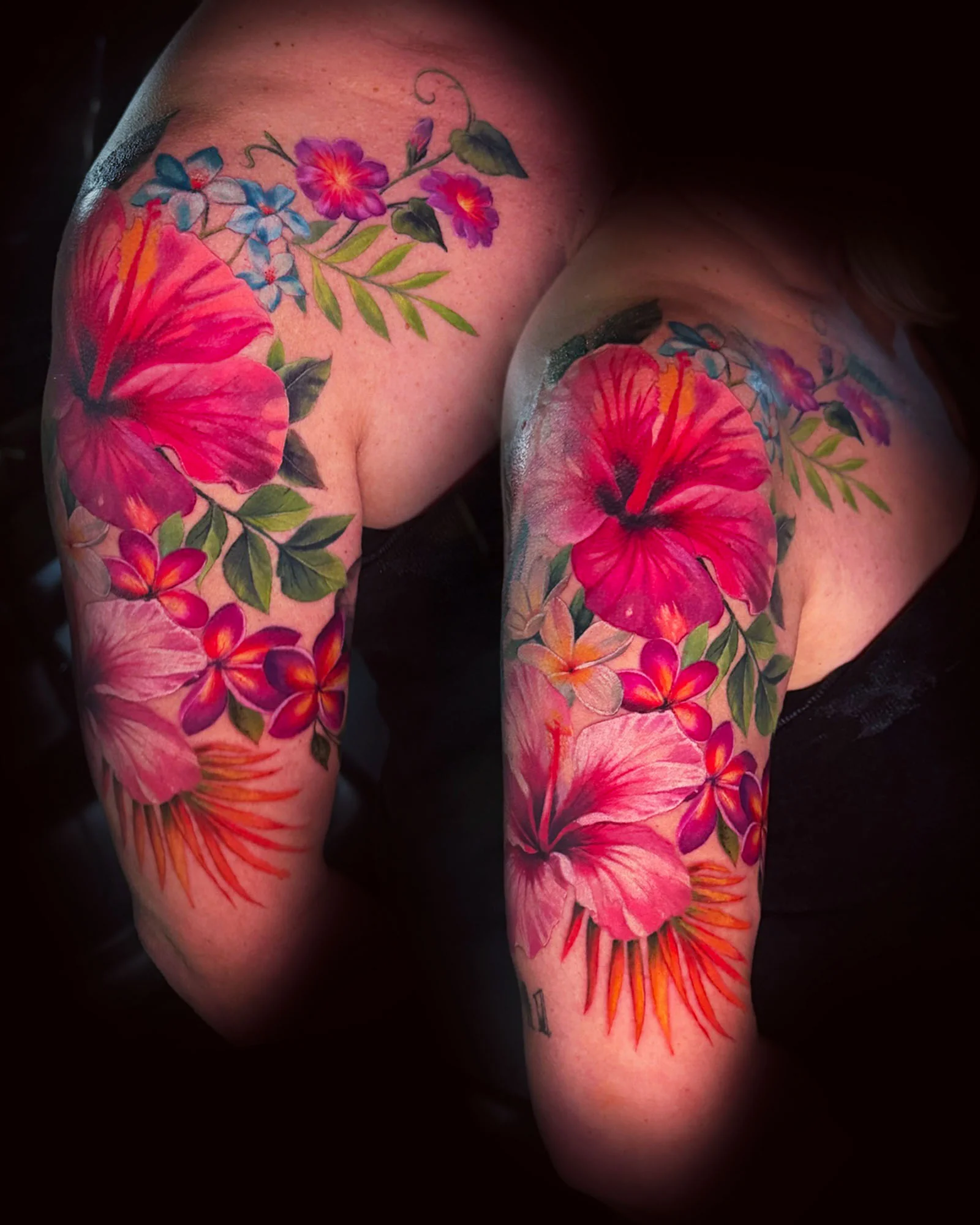 Color tattoo by Jane Chesnut 21