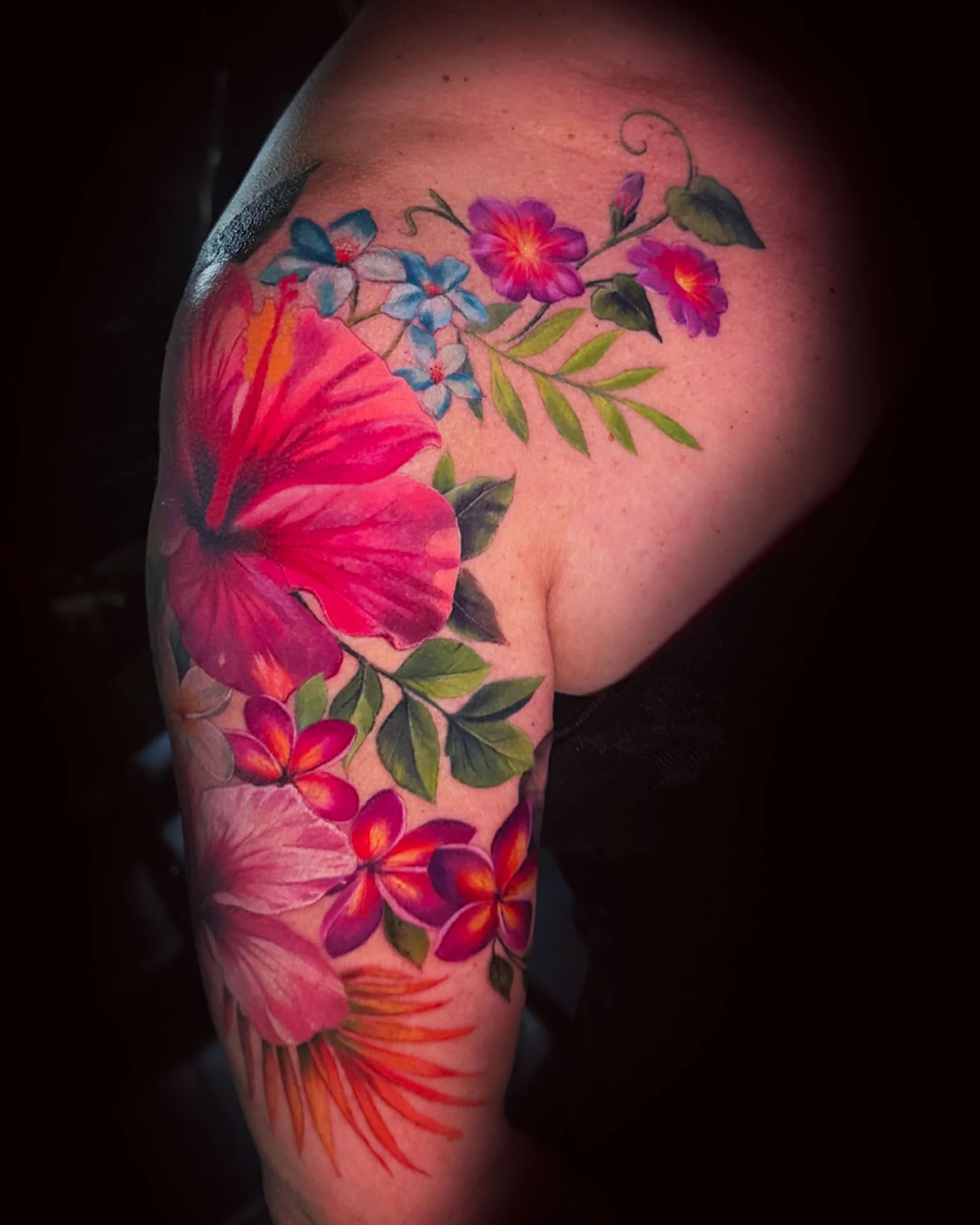 Color tattoo by Jane Chesnut 22