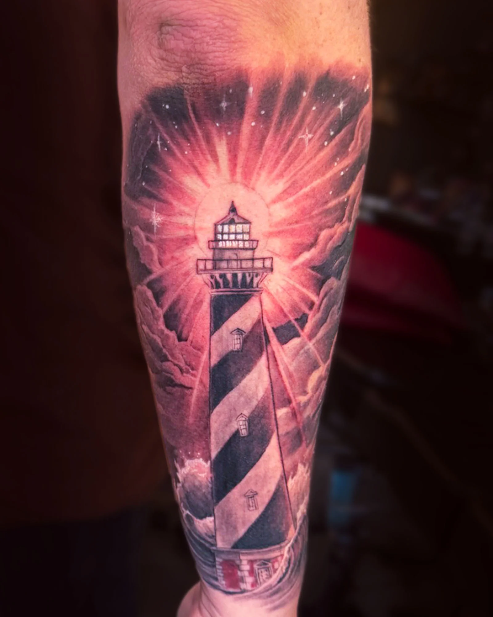 Color tattoo by Jane Chesnut 24