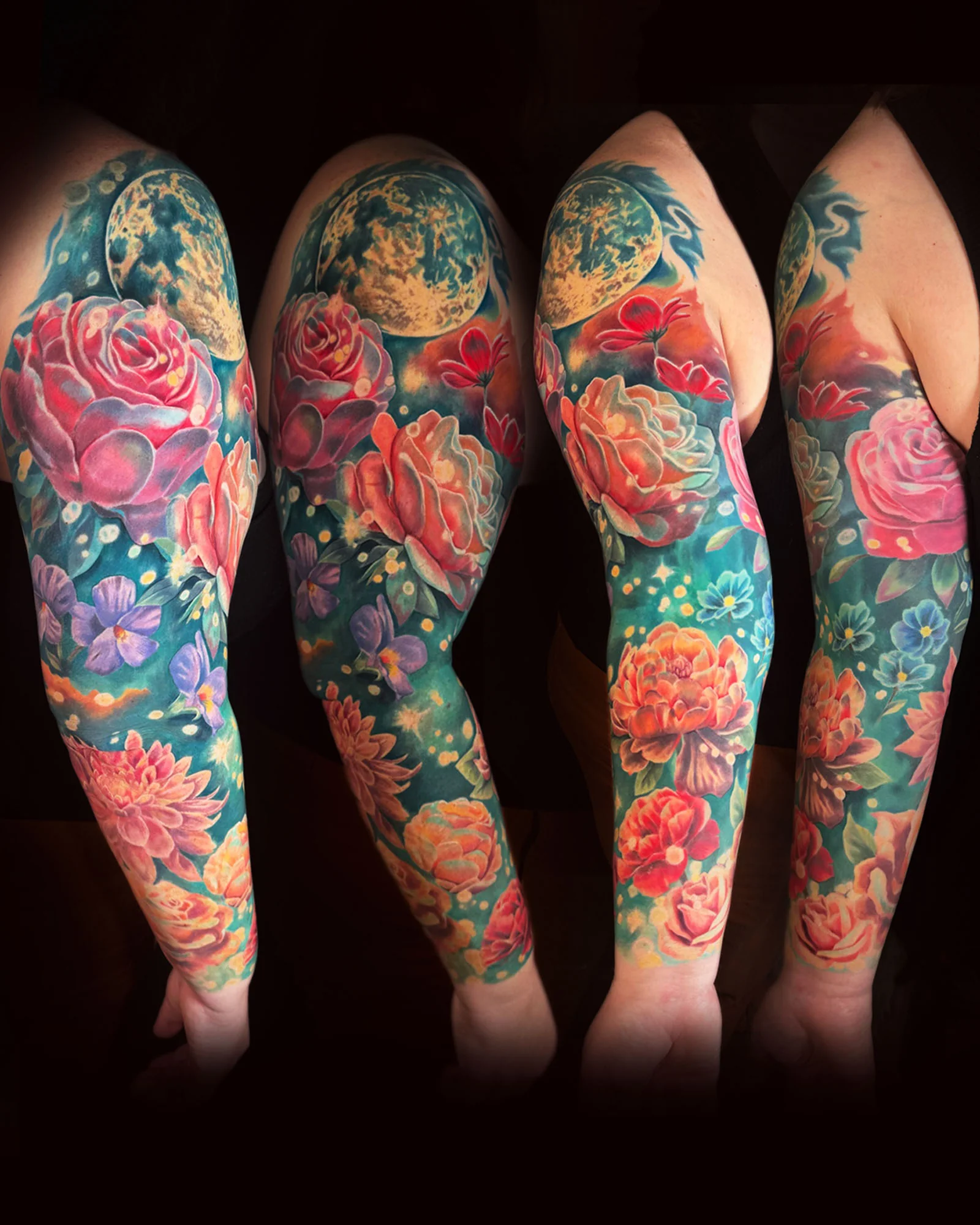 Color tattoo by Jane Chesnut 26