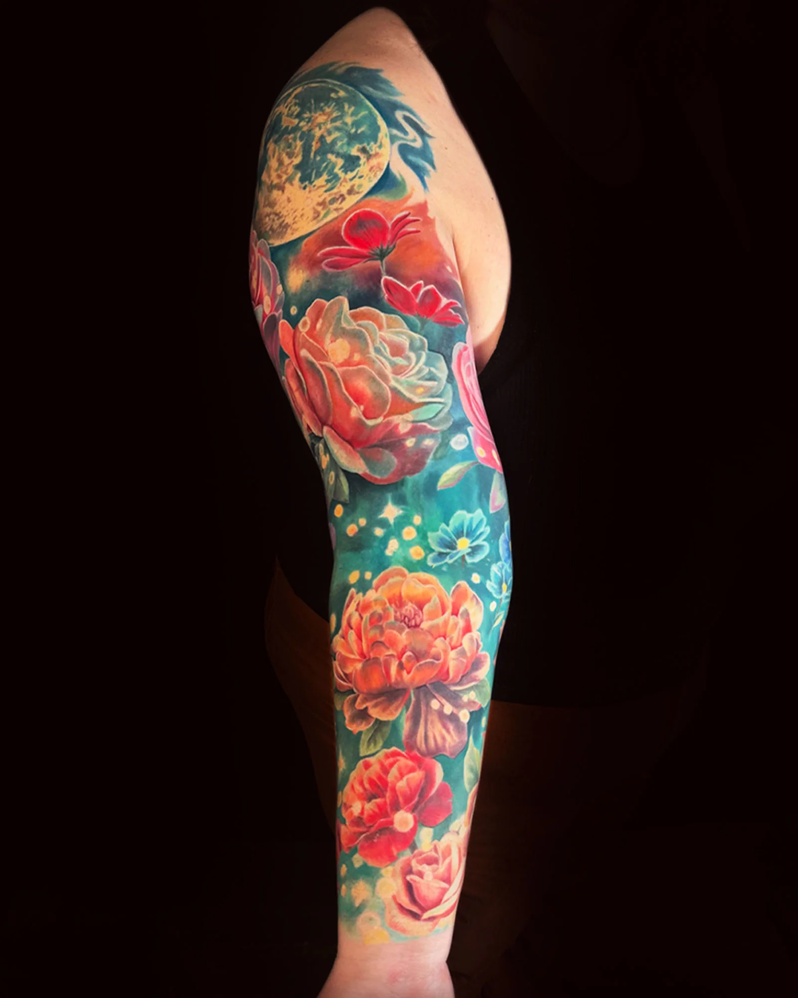 Color tattoo by Jane Chesnut 27
