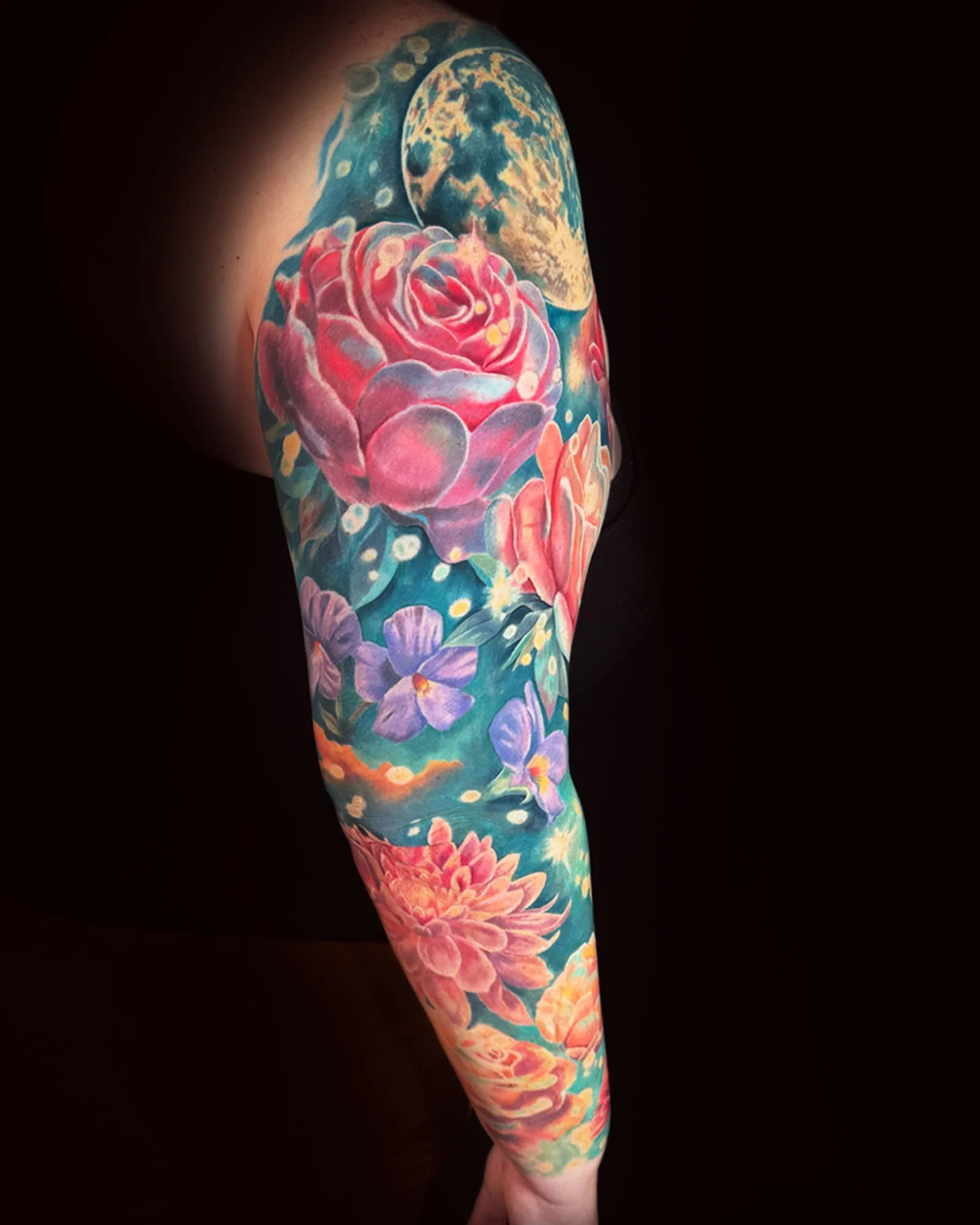 Color tattoo by Jane Chesnut 28