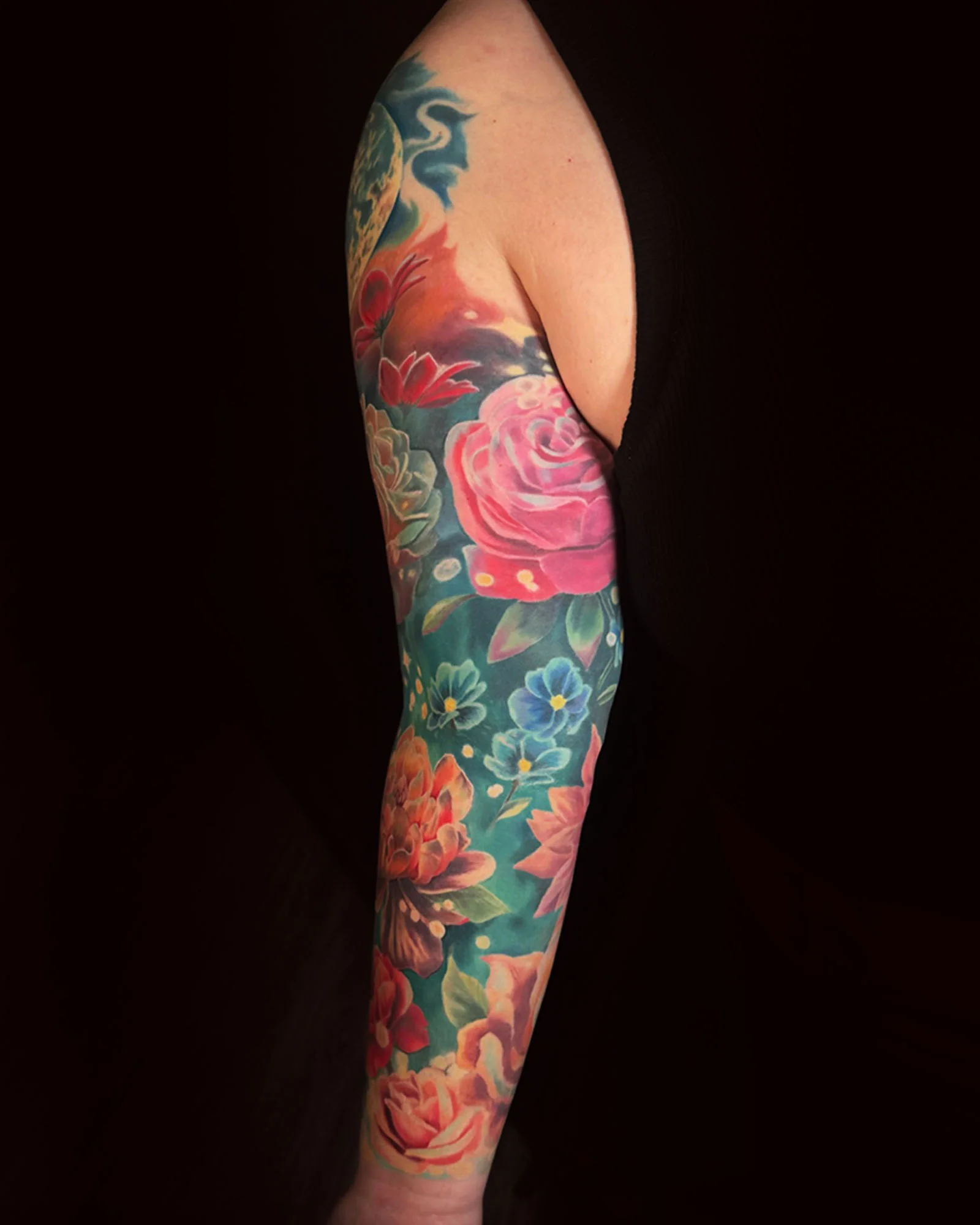 Color tattoo by Jane Chesnut 29