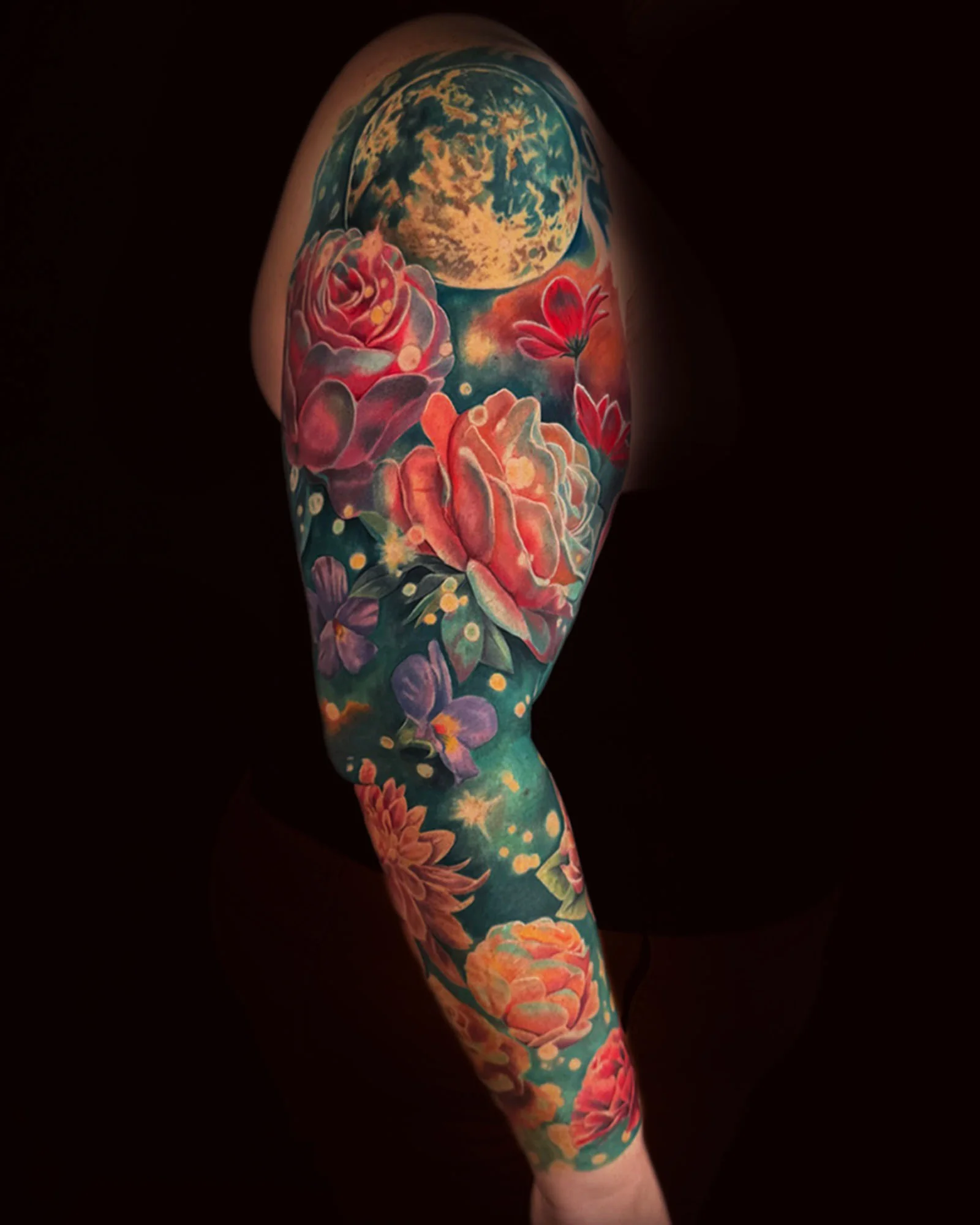 Color tattoo by Jane Chesnut 30