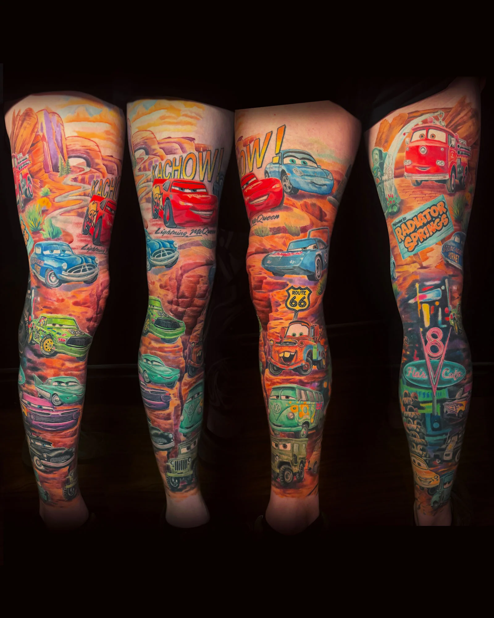 Color tattoo by Jane Chesnut 33