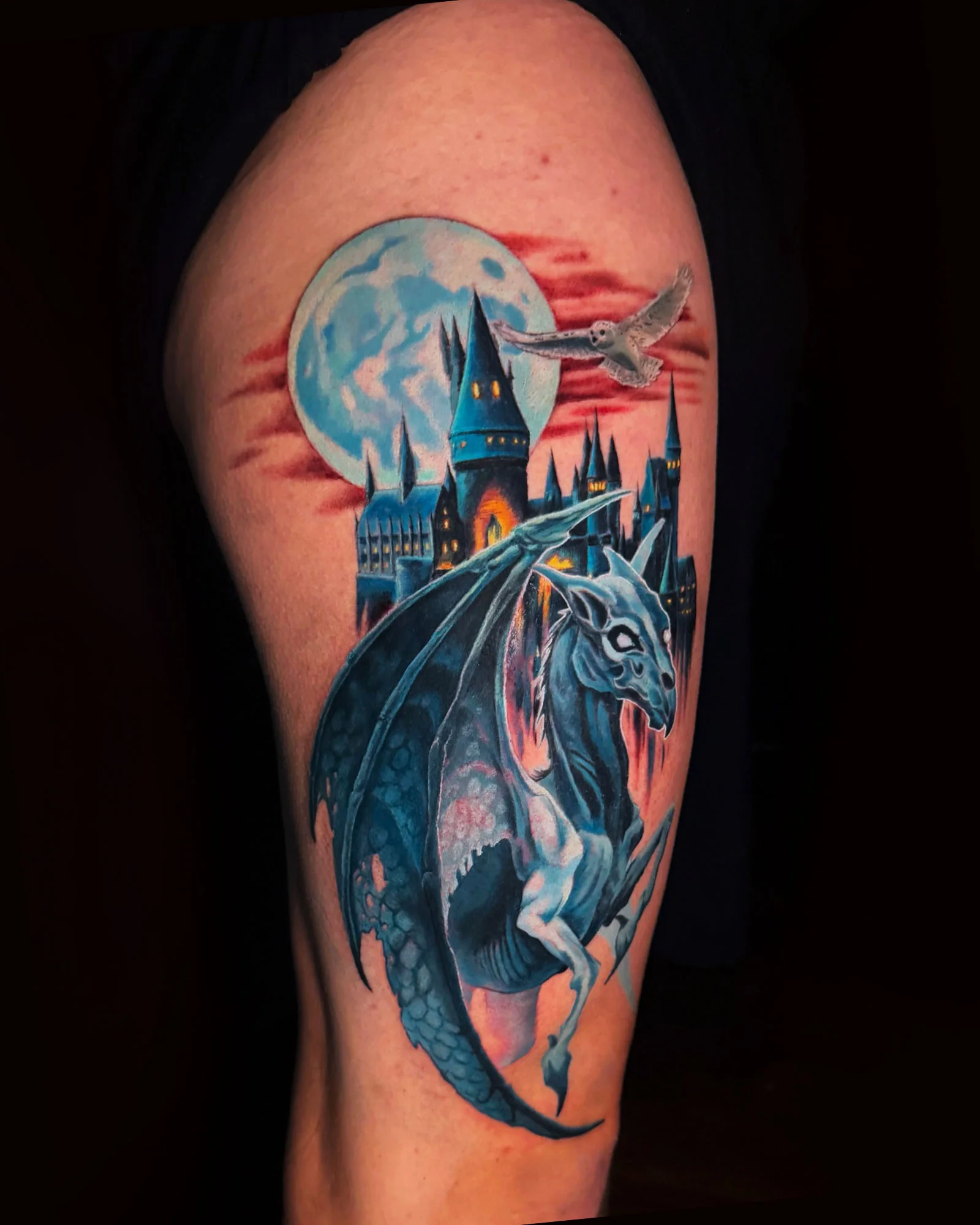 Color tattoo by Jane Chesnut 34