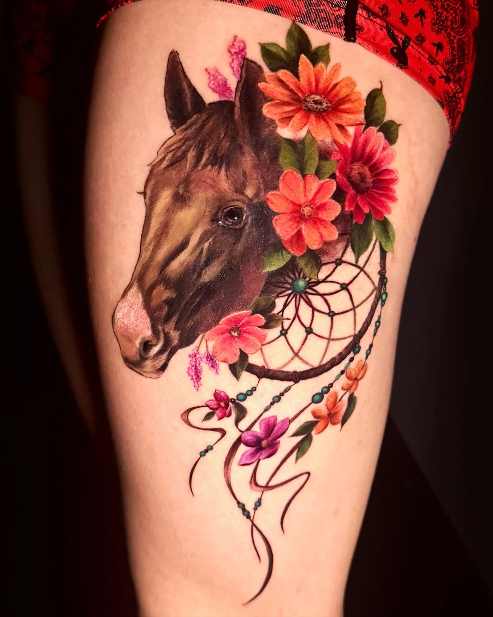 Color tattoo by Jane Chesnut 37