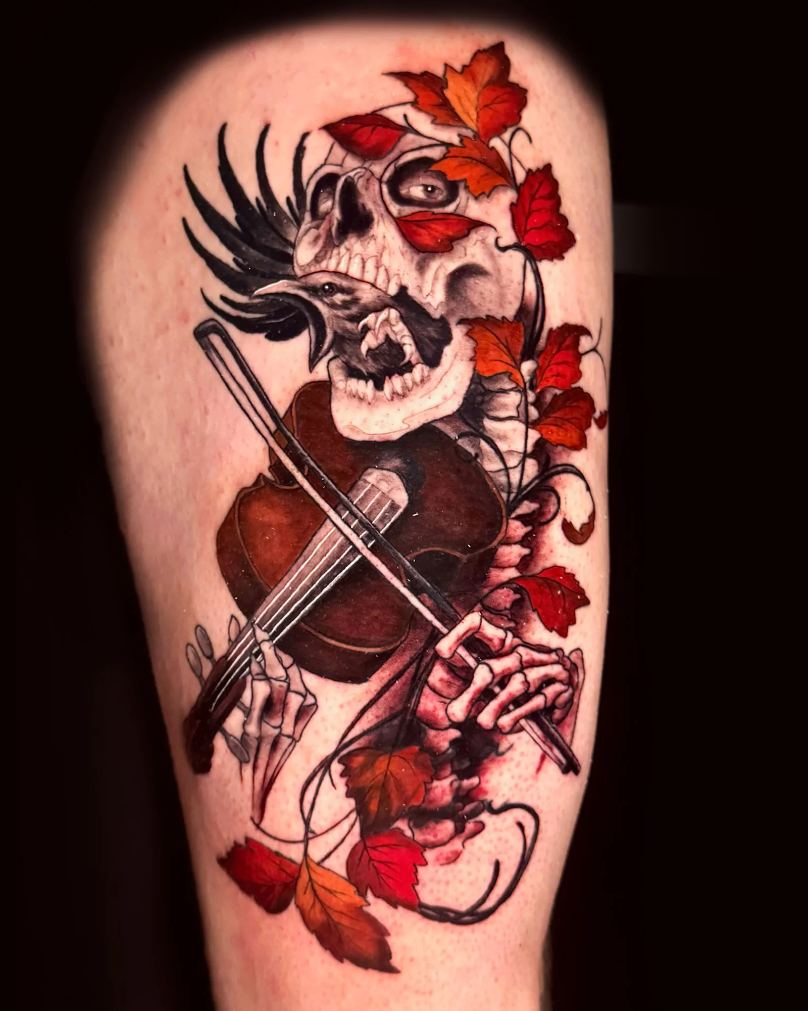Color tattoo by Jane Chesnut 38